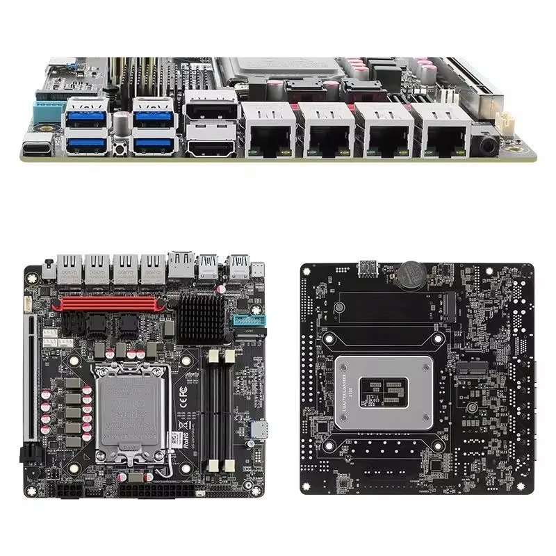 vPro Q670 NAS Moederbord Max 6 - Lga 1700 Ddr5 Itx Motherboard recensie en prijs