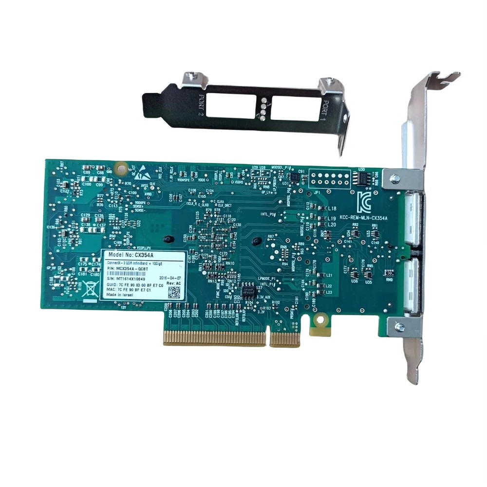 Mellanox MCX354A-QCBT 10Gb SFP - 10Gb Sfp+ Pcie Network Card Dual Port recensie en prijs
