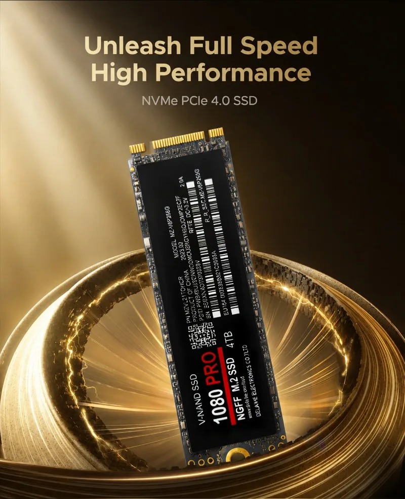 100% Originele 1080PRO NVMe PC - M.2 Nvme 4Tb Pcie 4.0 Ssd recensie en prijs