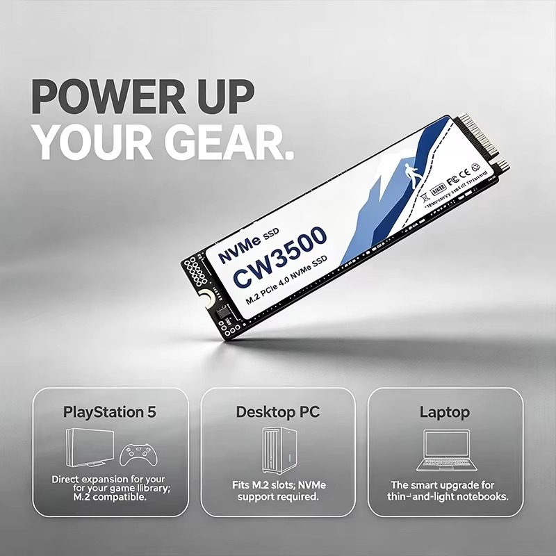 CW3500 M.2 NVMe PCIe 4.0 SSD,  - M.2 Nvme 4Tb Pcie 4.0 Ssd recensie en prijs