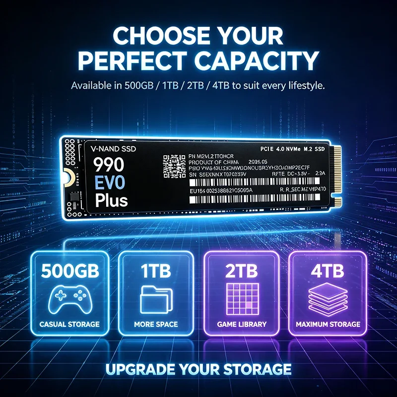 M.2 NVMe SSD 990 EVO Plus 500G - M.2 Nvme 4Tb Pcie 4.0 Ssd recensie en prijs