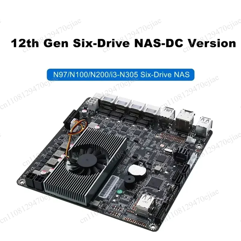N100 6-Bay NAS-moederbord Mini - Nas Motherboard N100 6 Sata recensie en prijs