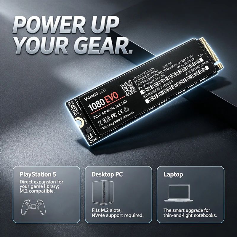 M.2 NVMe PCIe 4.0 SSD 1080 EVO - M.2 Nvme 4Tb Pcie 4.0 Ssd recensie en prijs