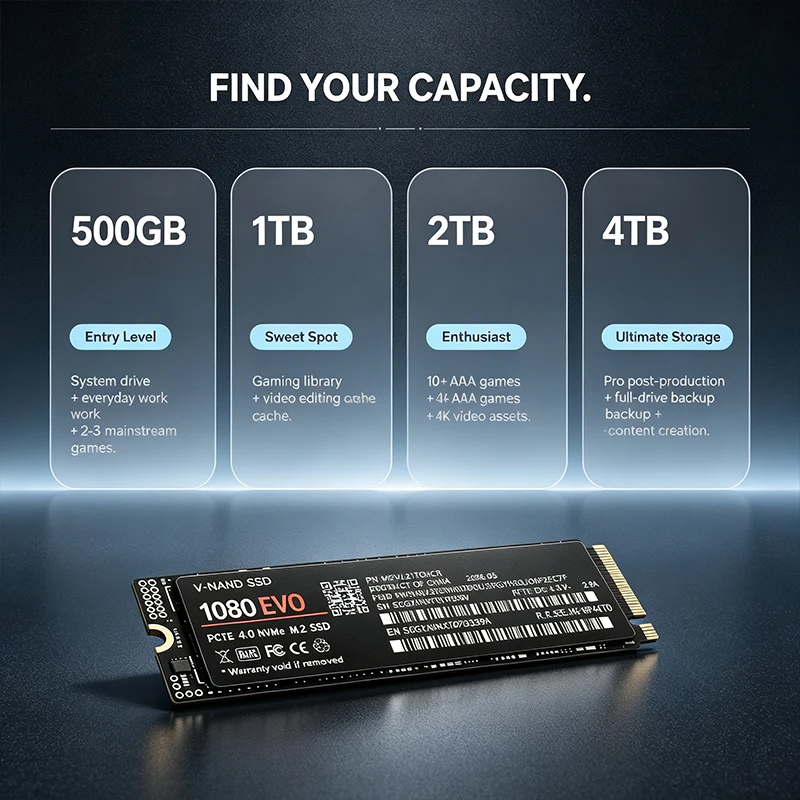 M.2 NVMe PCIe 4.0 SSD 1080 EVO - M.2 Nvme 4Tb Pcie 4.0 Ssd recensie en prijs
